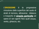 EROSIONE DEL SUOLO