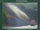 Planting techniques: hydroseeding from moving vehicle