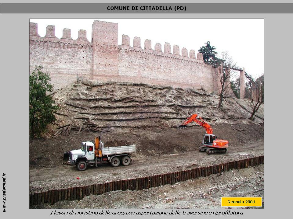 FRANE SUPERFICIALI-EROSIONE: I PRATI ARMATI® IN UN CONTESTO STORICO DI GRANDE PREGIO AMBIENTALE IN UNA DELLE PIÙ BELLE E ANTICHE CITTÀ MURATE ITALIANE: CITTADELLA (PD) FRANE SUPERFICIALI-EROSIONE: I PRATI ARMATI® IN UN CONTESTO STORICO DI GRANDE PREGIO AMBIENTALE IN UNA DELLE PIÙ BELLE E ANTICHE CITTÀ MURATE ITALIANE: CITTADELLA (PD)
