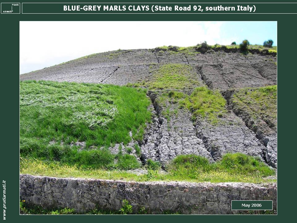 BLUE GREY MARLS CLAY: we CAN STOP EROSION on ANY pedoclimatic conditions (on any litotipes and climate). This is a guaranteed full service, based on herbaceous perennial deep rooting plants. BLUE GREY MARLS CLAY: we CAN STOP EROSION on ANY pedoclimatic conditions (on any litotipes and climate). This is a guaranteed full service, based on herbaceous perennial deep rooting plants.