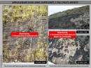 EROSIONE SCARPATE STRADALI: I materiali plastici bruciano e propagano gli incendi e rendono il terreno una colata di plastica fusa, sterile e inqunante: CANTIERE che ha resistito a vari INCENDI