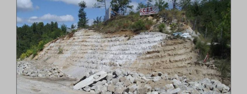 SABBIE GHIAIOSE: INERBIMENTO E RINATURALIZZAZIONE DI SCARPATA PILOTA SULL'AUTOSTRADA A3 SA-RC