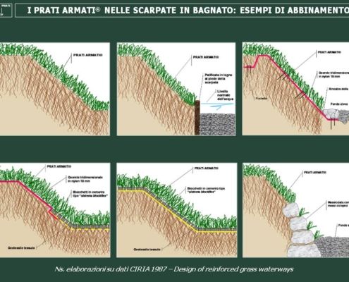 SCARPATE-IN-BAGNATO DIFESA SPONDALE. APPLICAZIONE DELLA TECNOLOGIA DI ARMATURA VEGETALE DEL TERRENO SU SCARPATE IN BAGNATO