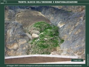 inerbmento e rinaturalizzazione discarica di Trento