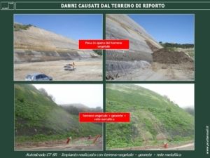 Danni causati dal terreno di riporto