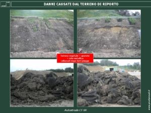 Danni causati dal terreno di riporto