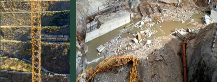 REGREENING OF SLOPES OF ORGOSOLO DAM (SARDINIA ISLAND) that withstanded the flood during november 2013. The flood was so strong that even civil works were damaged.