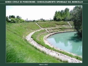 DIFESA SPONDALE sul Fiume Noncello