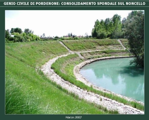 DIFESA SPONDALE sul Fiume Noncello