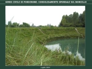 DIFESA SPONDALE sul Fiume Noncello