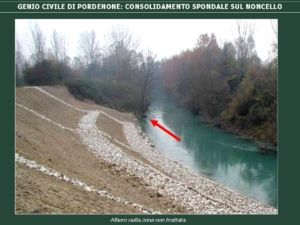 DIFESA SPONDALE sul Fiume Noncello