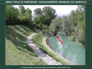 DIFESA SPONDALE sul Fiume Noncello