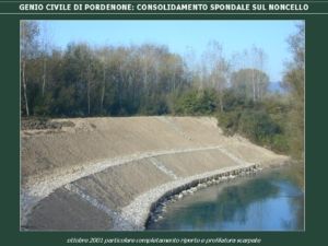 DIFESA SPONDALE sul Fiume Noncello