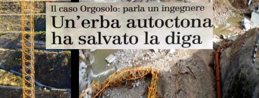 I PRATI ARMATI hanno resistito a molte alluvioni fra cui quella catastrofica in Sardegna, novembre 2013. 500 mm di acqua in 12 ore !