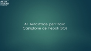 A1 Autostrade per L'Italia opera di compensazione a Castiglione dei Pepoli (BO)