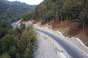 Dissesto idrogeologico in azione sul cantiere della Val di Trebbia