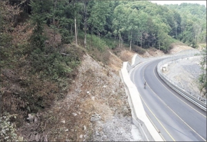Dissesto idrogeologico in azione sul cantiere della Val di Trebbia