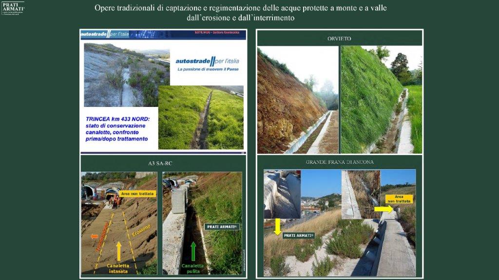 Opere tradizionali di captazione e regimentazione delle acque protette a monte e a valle dall’erosione e dall’interrimento per RootS25