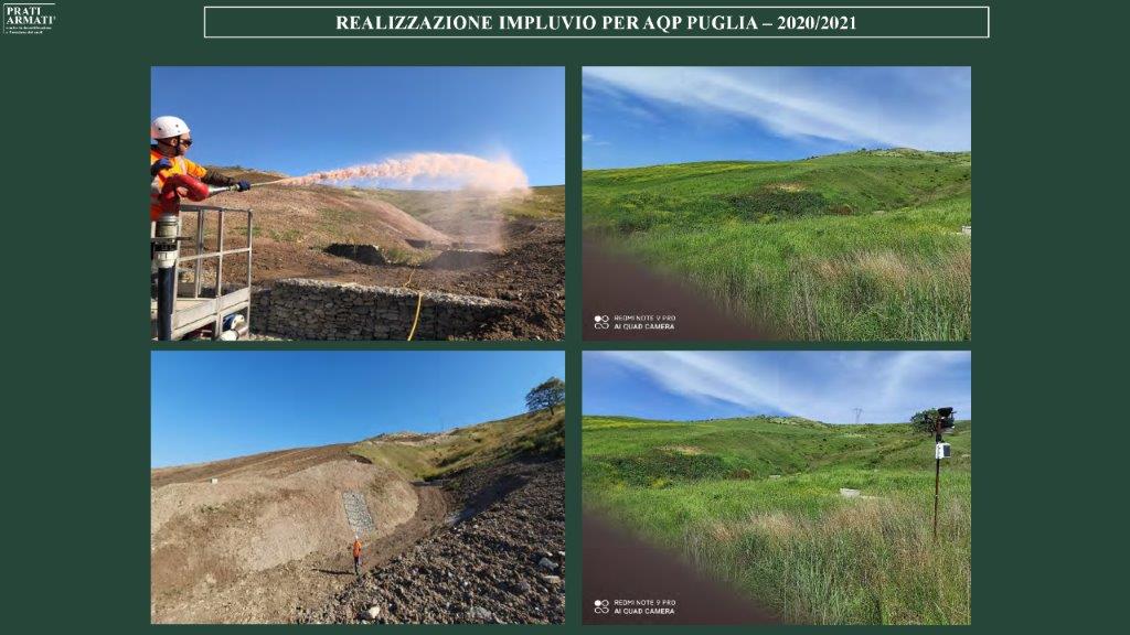 REALIZZAZIONE IMPLUVIO PER AQP PUGLIA – 2020/2021 per RootS25