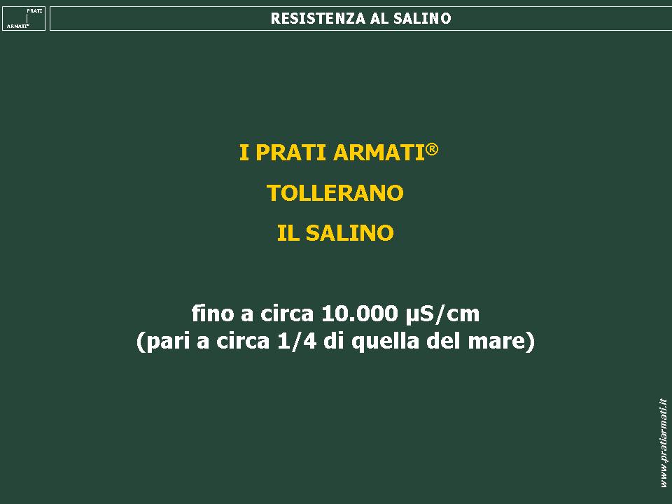 RESISTENZA AL SALINO 