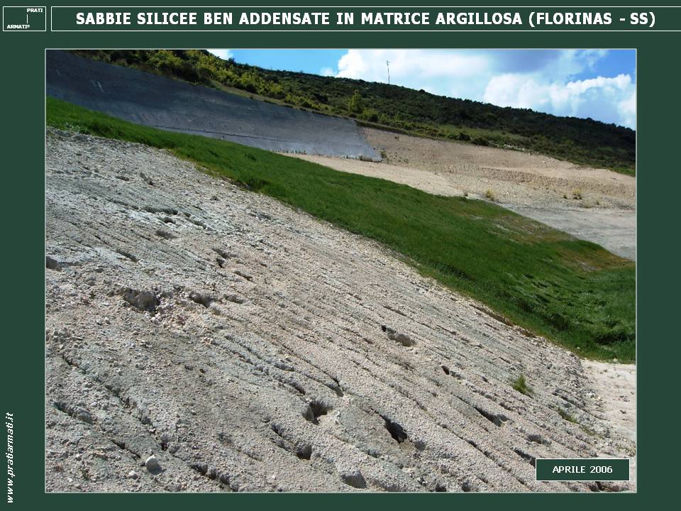 SABBIE: IL BLOCCO DELL'EROSIONE SULLE SCARPATE STRADALI SABBIOSE CHE COLLEGA LE MINIERE DI FLORINAS ALLA S.S. 131</p><p> SABBIE: IL BLOCCO DELL'EROSIONE SULLE SCARPATE STRADALI SABBIOSE CHE COLLEGA LE MINIERE DI FLORINAS ALLA S.S. 131</p><p>